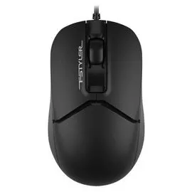 Мышь A4Tech Fstyler FM12S черный оптическая (1200dpi) silent USB (3but) (1431325)