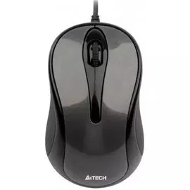 Мышь A4Tech N-360 graffite, 1000 dpi, USB