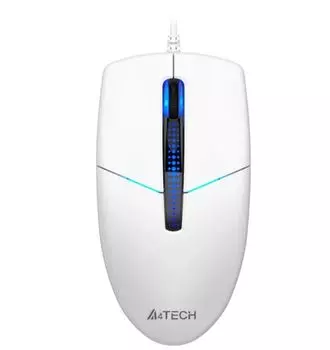 Мышь A4Tech N-530 белая оптическая (1200dpi) USB (2but) 1920839