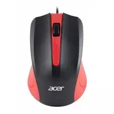 Мышь Acer OMW012 ZL.MCEEE.003 черный/красный 1200dpi USB (3but)