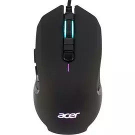 Мышь Acer OMW160 ZL.MCEEE.00Q USB, 6400dpi, 8 кнопок, оптическая, черная, с подсветкой