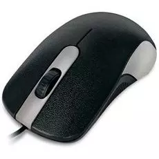 Мышь CBR CM 105 silver, USB, 1200 dpi, 3 кнопки и колесо прокрутки, длина кабеля 1,8 м
