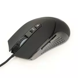 Мышь Gembird MG-770 USB, 3200DPI, 6 кнопок+колесо-кнопка, кабель тканевый 1.8 м