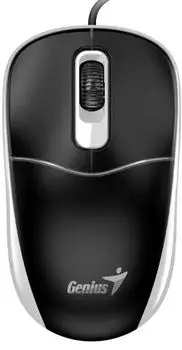 Мышь Genius DX-111 31010034401 1200 dpi/оптический/3 кнопки/USB-A/кабель 1,5м/черно-серый