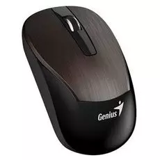 Мышь Genius ECO-8015 chocolate, 800/1200/1600 dpi, радио 2,4 Ггц, аккумулятор, USB