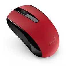 Мышь Genius ECO-8100 red, 800/1200/1600 dpi, радио 2,4 Ггц, аккумулятор, USB