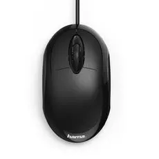 Мышь HAMA MC-100 00182600 черный оптическая 1000dpi USB 2but