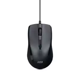 Мышь HIPER OM-1000 USB, 1000dpi, 3but, 1.5m, black