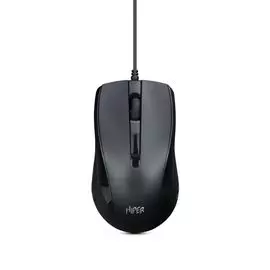 Мышь HIPER OM-1000 USB, 1000dpi, 3but, 1.5m, black