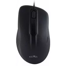 Мышь Oklick 175M черная, 1000dpi, USB, 3 кнопки/колесо
