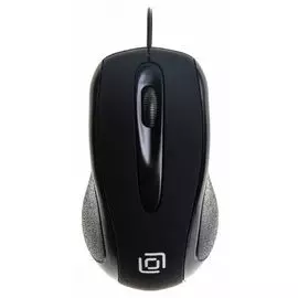 Мышь Oklick 295M черный 1000dpi USB (2but)