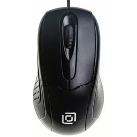 Мышь Oklick 305M 412850 черный оптическая (1000dpi) USB (2but)