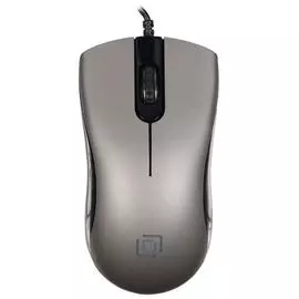 Мышь Oklick 375M 1012669 серый/черный оптическая (1000dpi) USB (3but)
