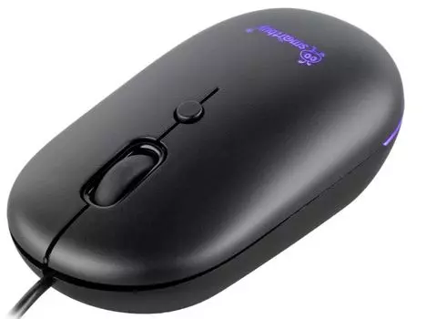 Мышь SmartBuy 328 проводная бесшумная с подсветкой, черный (1/40)