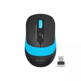 Мышь Wireless A4Tech FG10 BLUE черно-синяя, 2000dpi, USB