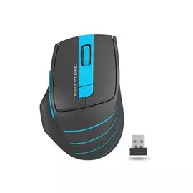 Мышь Wireless A4Tech FG30 BLUE серо-синяя, 2000dpi, USB