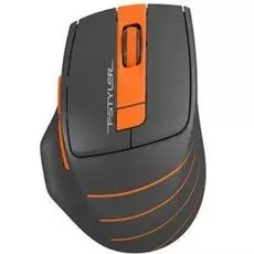 Мышь Wireless A4Tech FG30 ORANGE серо-оранжевая, 2000dpi, USB