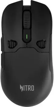 Мышь Wireless Acer Nitro OMR404 ZL.MCEEE.02T черная оптическая 6400dpi BT/Radio USB 6but