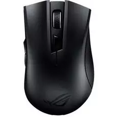 Мышь Wireless ASUS ROG Strix Carry 90MP01B0-B0UA00 черная, 7200 dpi, 2.4GHz/Bluetooth, USB, 6 кнопок, чехол, 2 х АА