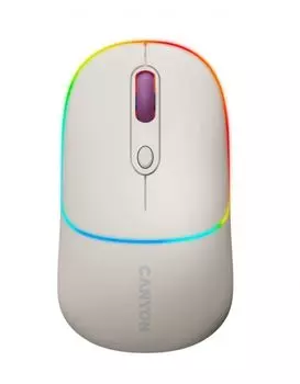 Мышь Wireless Canyon MW-22 CNS-CMSW22RC двухрежимная, перезаряжаемая, 2.4 ГГц /BT, оптическая, 6 кно