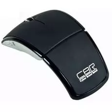 Мышь Wireless CBR CM 610 Black 1200dpi, 2,4Ггц, софттач, складная