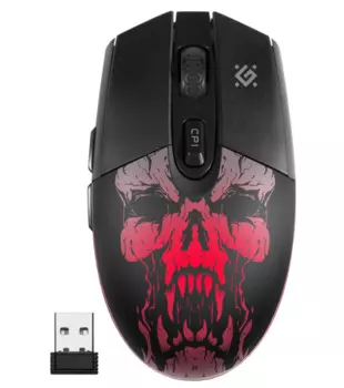Мышь Wireless Defender Beta GM-707L 52707 черная