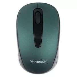 Мышь Wireless Гарнизон GMW-450-2 зеленая, 1000 DPI, 2 кн.+ колесо-кнопка