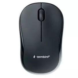 Мышь Wireless Gembird MUSW-255 черная, 2.4ГГц, 3 кнопки,1000DPI