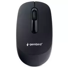 Мышь Wireless Gembird MUSW-365 черн, 2.4ГГц, soft touch, 3кн, 1000DPI