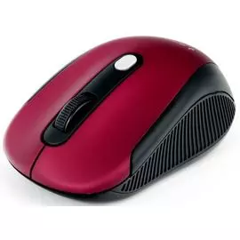 Мышь Wireless Gembird MUSW-420-1 2.4ГГц, красный,4кн, 1600DPI, блистер