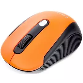 Мышь Wireless Gembird MUSW-420-3 2.4ГГц, оранжевый, 4кн, 1600DPI, блистер