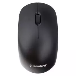 Мышь Wireless Gembird MUSW-435 черная, 2.4ГГц, 3 кн., встр.акк., бесшумный клик, 2400 DPI