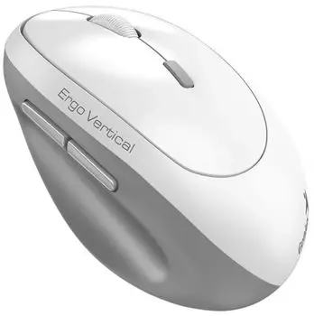 Мышь Wireless Genius Ergo 8350S 31030041401 вертикальная, 1200-1600-2400 dpi, 6 кнопок, бело-серый