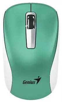 Мышь Wireless Genius NX-7010 31030018404 1200 dpi/оптический/3 кнопки/USB-приемник/2,4 ГГц/батарея AA/бирюзовый