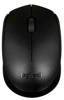 Мышь Wireless Logitech B170 910-004659 цвет: черный/темно-серый, оптическая, 1000dpi, USB для ноутбука 2but