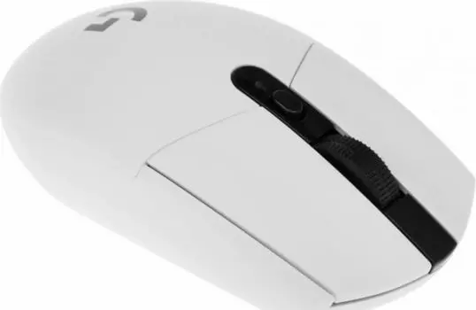 Мышь Wireless Logitech G304 Lightspeed 910-005295 игровая, оптическая, 200-12000dpi, USB, 5кн, колесо прокрутки, белая