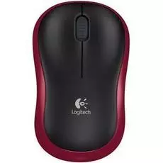Мышь Wireless Logitech M185 910-002240 red, USB, 1000dpi