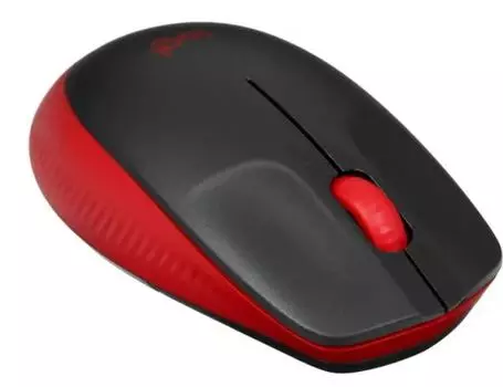 Мышь Wireless Logitech M190 910-005926 оптическая, 1000dpi, 2 кнопки+колесо прокрутки, черный/красный