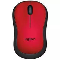 Мышь Wireless Logitech M220 SILENT 910-004880 red, USB, 1000dpi