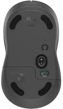 Мышь Wireless Logitech M550 910-007446 цвет: темно-серый/серый, оптическая, 4000dpi, BT/Radio, USB, для ноутбука, 3but