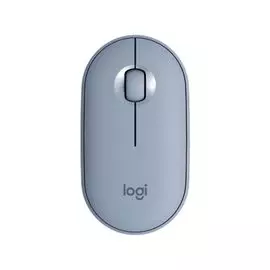 Мышь Wireless Logitech Pebble M350 910-005719 blue gray
