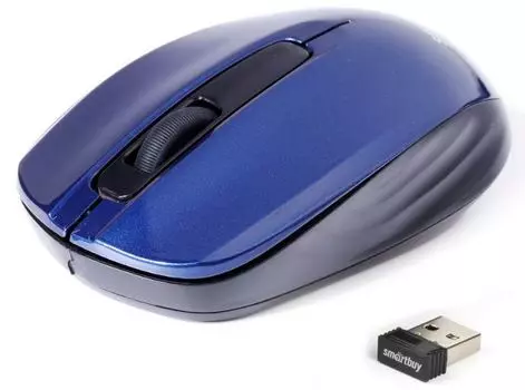 Мышь Wireless SmartBuy ONE 332 SBM-332AG-B синяя (1/60)