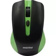 Мышь Wireless SmartBuy ONE 352 SBM-352AG-GK зелено-черная