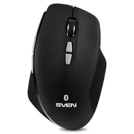 Мышь Wireless Sven RX-590SW SV-018375 черная, бесш. кл., Bluetooth, 2,4GHz, 6+1кл., ST, 800-1600DPI