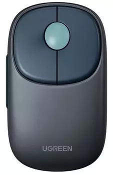 Мышь Wireless UGREEN MU102 FUN+ 2.4 GHz, BT, цвет: глубокий синий