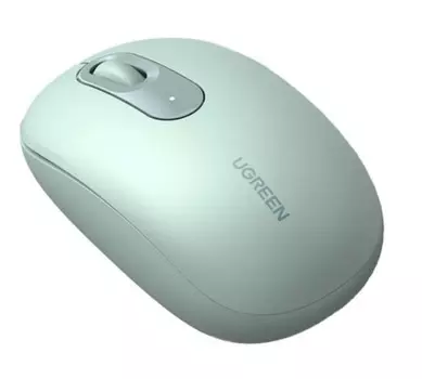 Мышь Wireless UGREEN MU105 90672 2.4 GHz. Цвет: серовато-зеленый