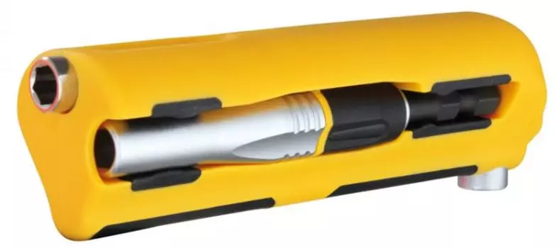 Набор бит Felo 02080246 Tx Impact с держателем бит Impact в кейсе, 8 шт