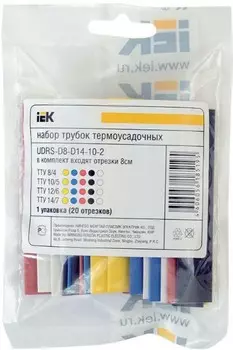 Набор IEK UDRS-D3-D6-10-10 ТТУ нг-LS 6/3 4хЧ/2хБ/К/С/Ж/З 10х10см/упак