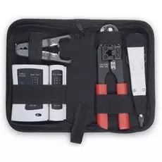 Набор инструментов Cabeus HT-TK-02 для заделки витой пары , зачистка, тестер