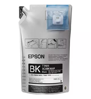 Набор картриджей Epson T7411 6 шт. черного цвета, 6 х 1000 мл